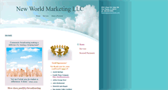 Desktop Screenshot of newworldmarketing.us